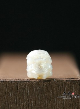 天然珍珠貔貅宝宝约8mm小配珠DIY手链项链隔珠配饰配件百搭Y186