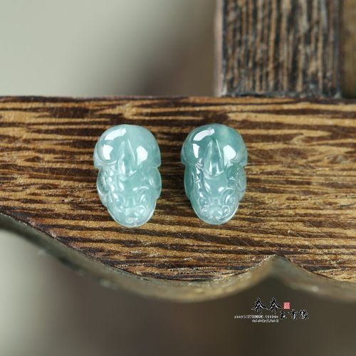 新品蓝水翡翠招财貔貅小串饰配饰