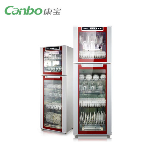 Canbo/康宝RTP350E-6A家用厨房高温消毒碗碟柜立式双门消毒柜