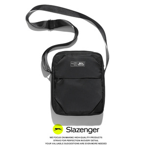英国slazenger斜挎包单肩包休闲运动小方包潮流通勤iPad包手机包