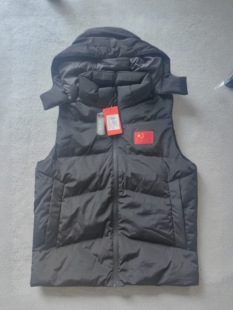 秋冬羽绒马甲男女训练户外运动坎肩体育跑步背心冬训保暖队服定制