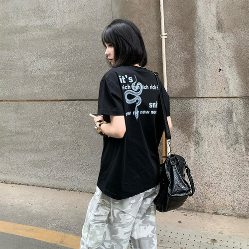 索罗娜短款boxy正肩短袖
