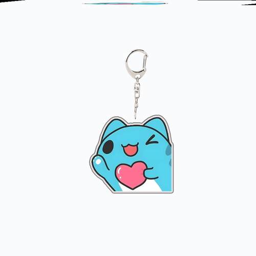 猫猫虫咖波表情包周边收藏挂件装饰品双面图案亚克力钥匙扣礼物