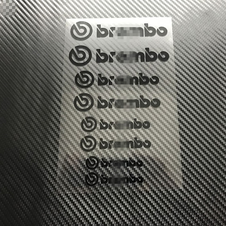 卡钳贴纸布雷博刹车盘贴个姓车贴卡钳汽车改装车贴BREMBO包邮鲍鱼