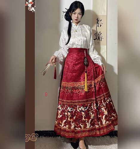 长裙马面裙明制改良日常马面裙