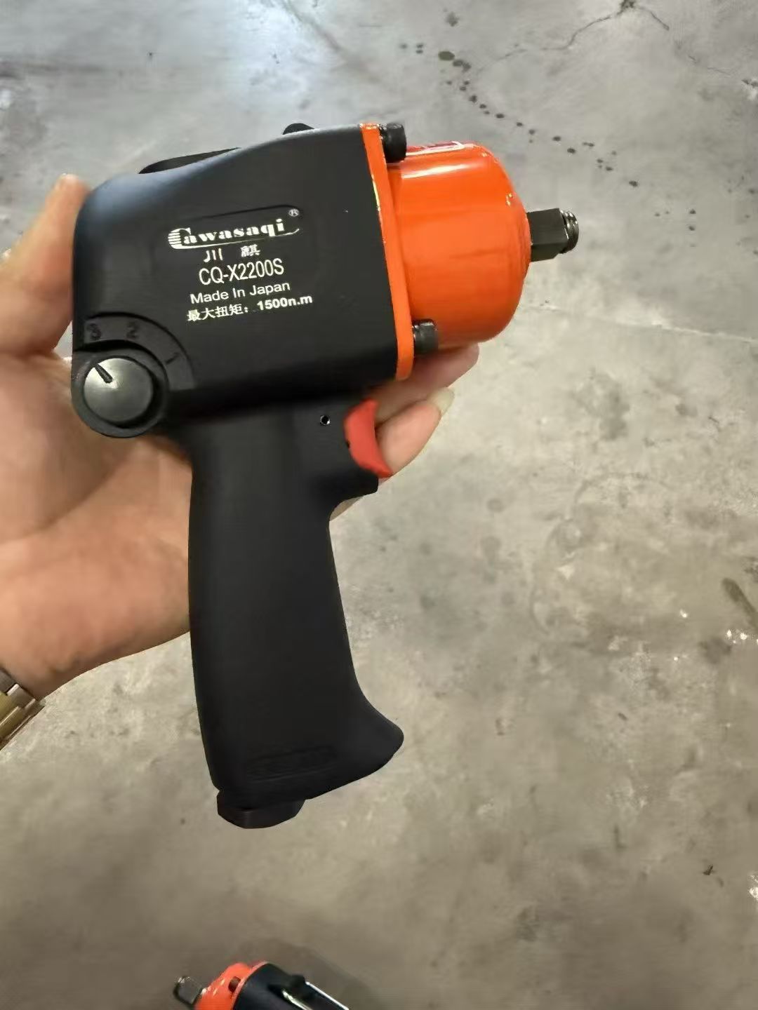川麒小风炮小钢炮日本川麒品牌1500牛风动扳手川麒CQ-2200S大扭力