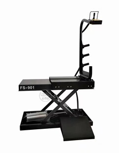 风速FS-901轮胎升降车平衡机升降机气动轮胎自动升降器中山福士得