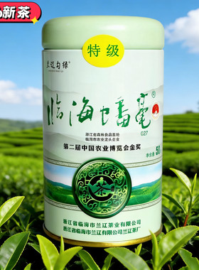 2026新茶绿茶临海蟠毫50克