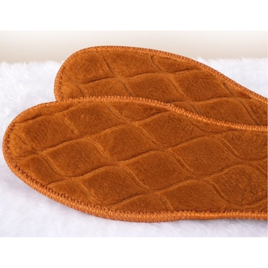 TT加绒加厚冬季鞋垫吸汗舒适除臭棉鞋垫男女保暖鞋垫kk