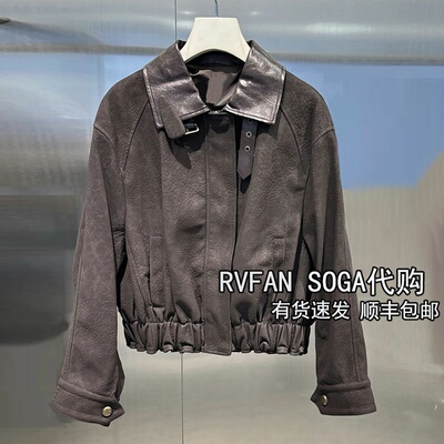 REVANYAYA芮范雅2025冬季新款复古短外套女气质甜酷夹克R90105081