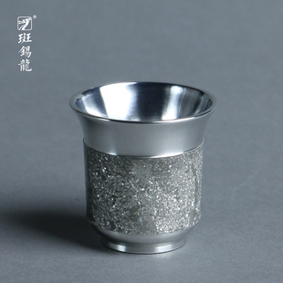 生肖杯容量约18ml 斑锡龙高纯锡小酒杯家用迷你白酒杯一口平底杯