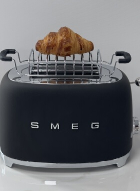 SMEG配件 面包机盖子适用于斯麦格TSF01多士炉烤面包机防尘盖