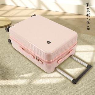 铝框宽拉杆行礼箱小型行李箱20寸登机拉杆箱抗摔24寸28密码旅jx04