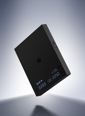 泰摩黑镜BASIC3咖啡电子秤 意式手冲器具专用 咖啡豆克称称重计时
