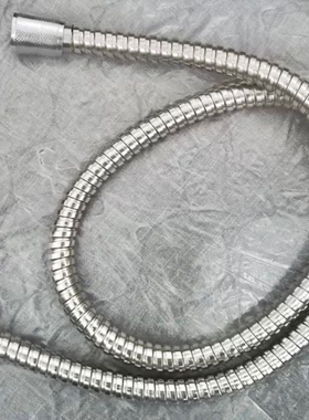 软管淋浴花洒防爆高压冷热进水管金属软管4分304不锈钢淋雨喷头