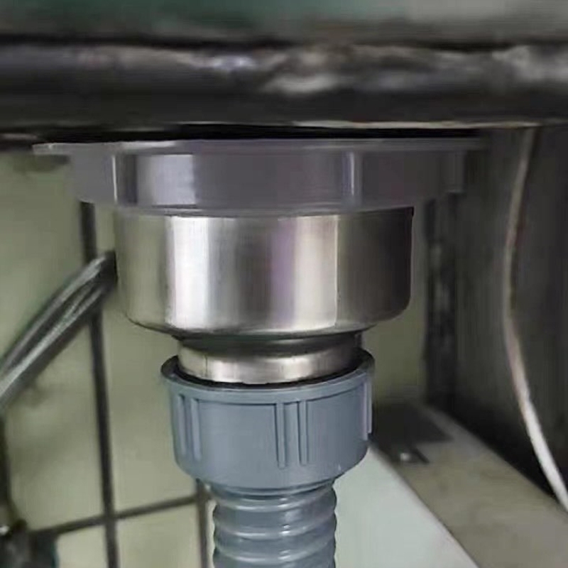 拖把池排水管套装不锈钢漏水塞厨房下水器水槽洗菜盆全套神器