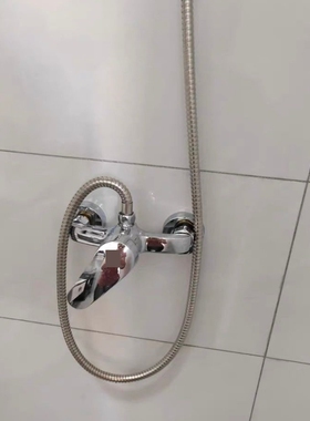 加密水管子浴霸热水器双扣防爆配件大全浴室出水管304不锈钢通用