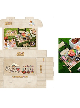 青野派对过家家儿童玩具DIY迷你露营野餐手作套装直批as82