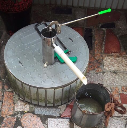 手动井用压水机抽水吸水器手压泵水井家用新款不锈钢摇水机手摇泵