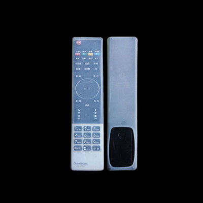 长虹电视遥控器套RL78A 3D50A3000I透明硅胶遥控板保护套 防尘套