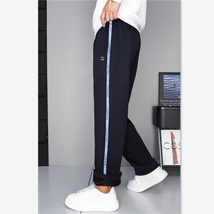 南宁市希望校服藏青色统一同款中小学生秋冬季加绒加厚运动服长裤