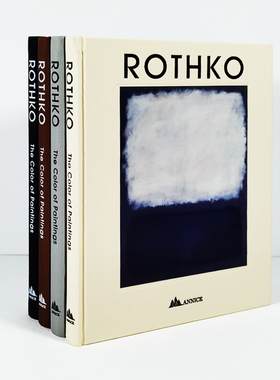 罗斯科画册Rothko英文艺术油画抽象装饰桌面样板房间客厅摆件书籍