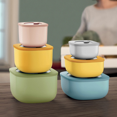 guzzini饭盒意大利进口便当盒可微波炉加热轻便饭盒水果带饭餐盒