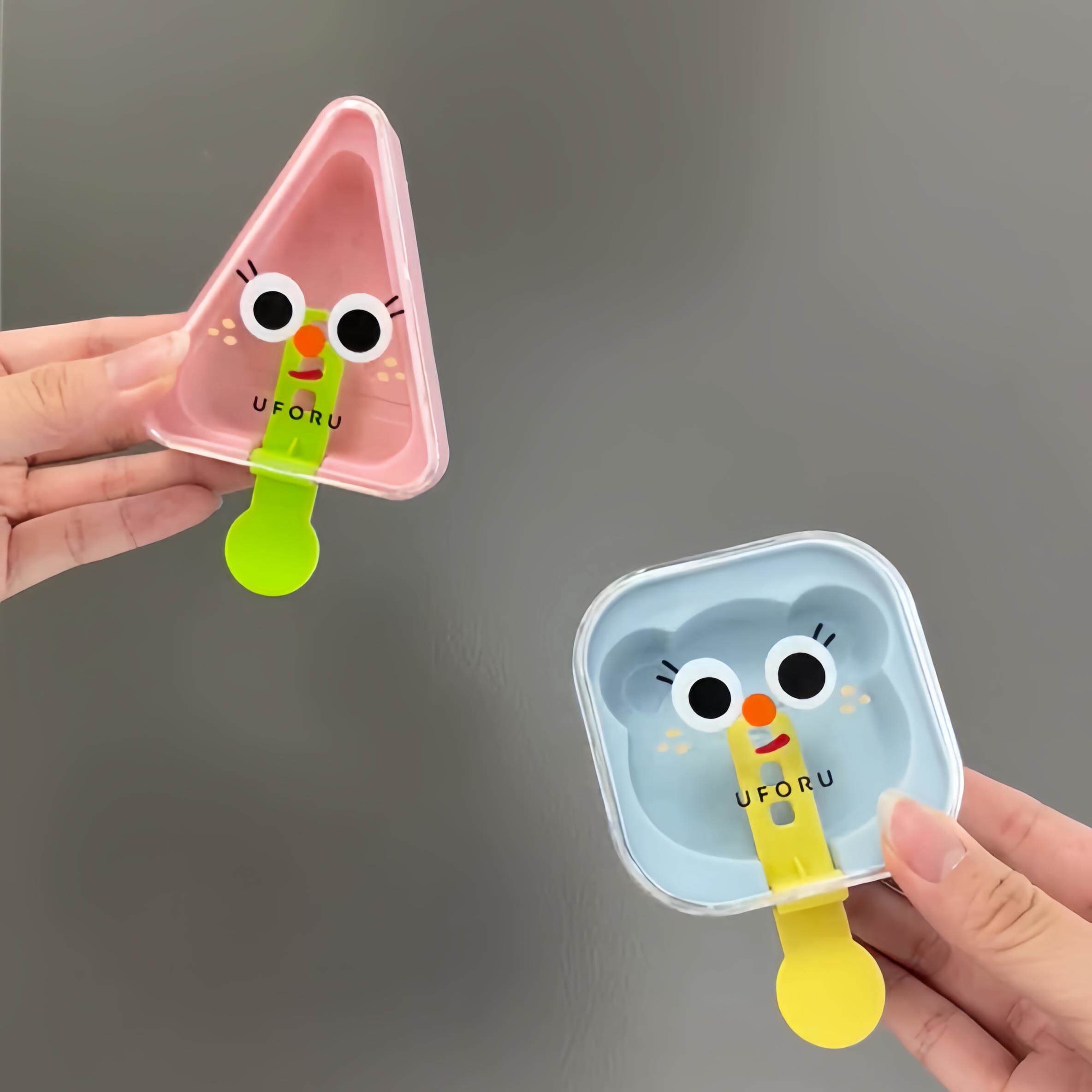 创意雪糕模具家用食品级软硅胶新款卡通小熊冰淇淋冰糕冰格制冰盒