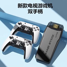 新款2025家用电视游戏机无线连接电视手柄高清双人怀旧fc拳皇街机