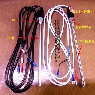 不锈钢热电偶 PT100 探头热电阻 温度传感器 CU50热电阻WZP187