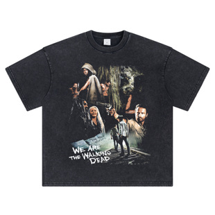 行尸走肉短袖瑞克格伦复古长袖尼根低语者卫衣男达里尔卡妈