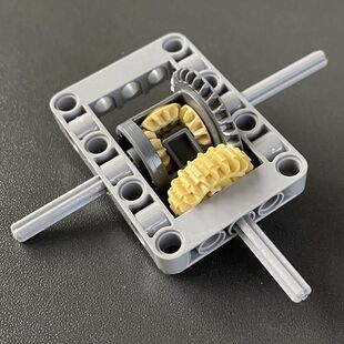 兼容乐高积木差速器62821 6573科技6589零件565413 65414 32270型