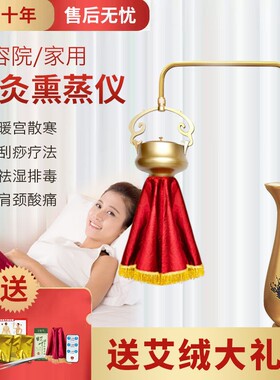 艾灸仪器家用理疗熏蒸无烟艾炙仪妇科宫寒温灸器悬灸仪美容院专用
