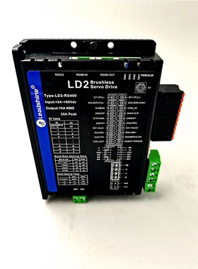 雷赛LD2系列低压伺服驱动器LD2-RS4810/LD2-RS7030B单轴指令型