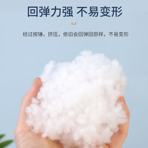 现货高弹pp棉珍珠棉玩偶公仔棉枕
