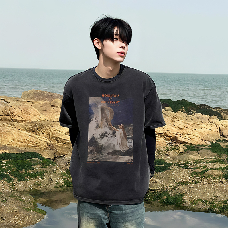 REPRESENT新款海洋女神男女短袖