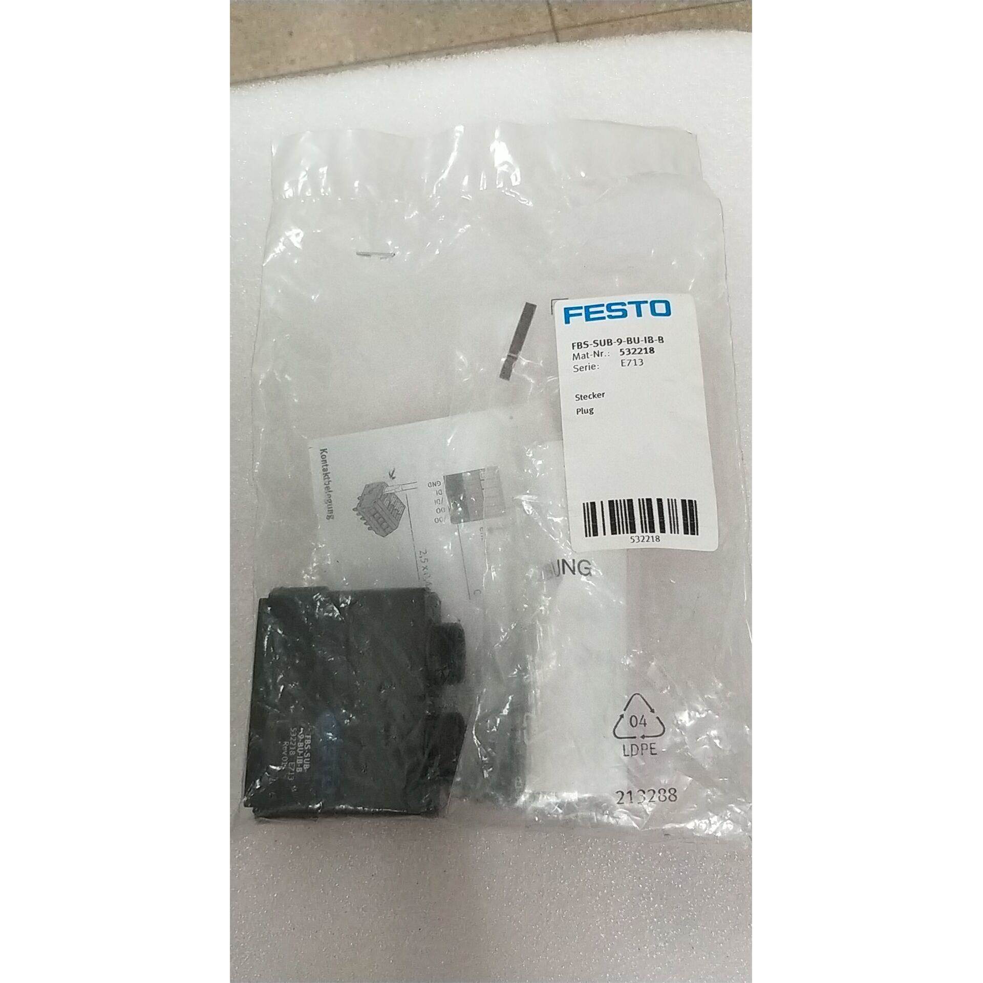 全新原装正品费斯托 FESTO FBS-SUB-9-BU-IB-B 现货 532218*议价