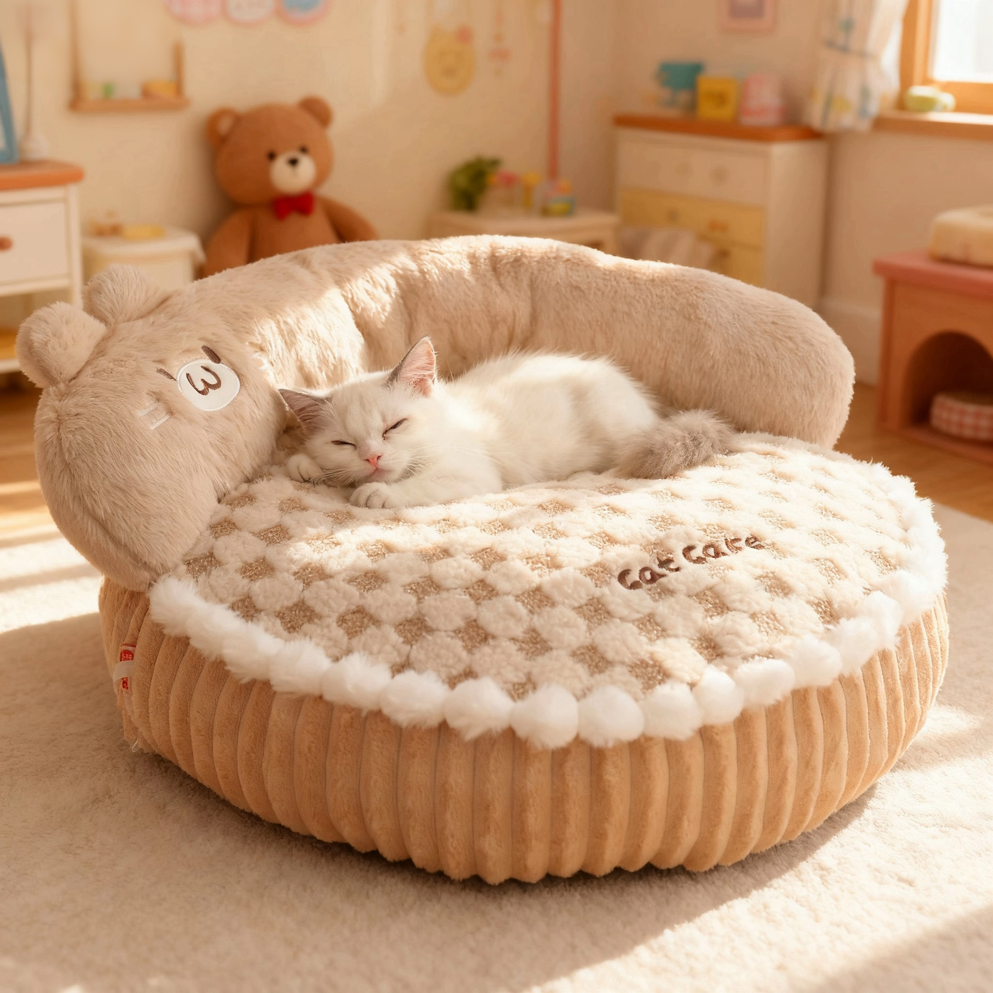 猫窝冬天保暖猫床猫垫子睡觉用宠物睡窝四季通用冬季加厚猫咪沙发