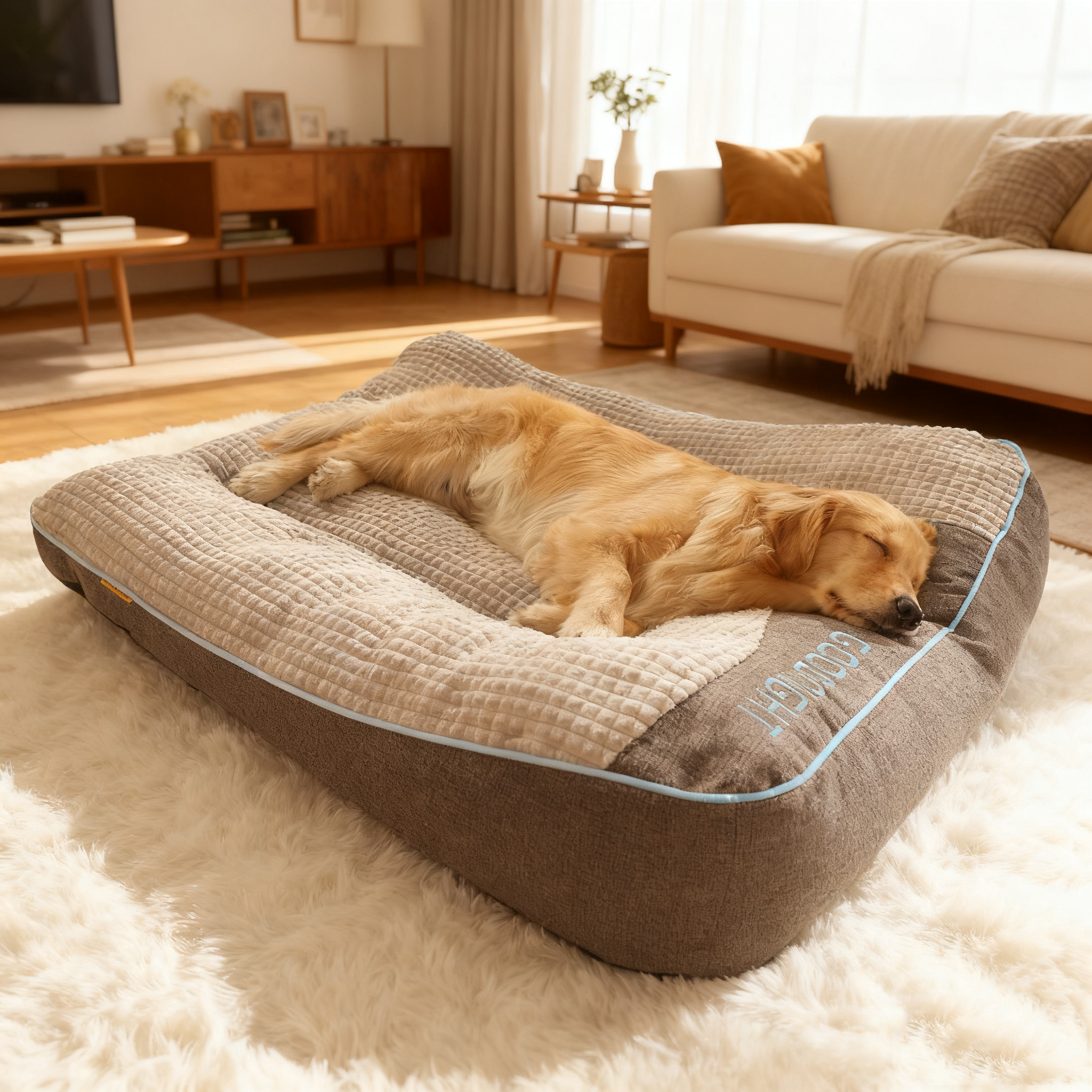 狗窝大型犬冬季保暖狗床四季通用狗垫子宠物沙发大狗加厚狗狗睡垫