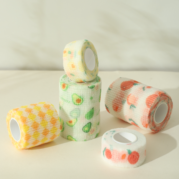 hoopet宠物绑腿自粘绷带狗狗绑腿出门缠脚绑带胶布防脏一次性用品