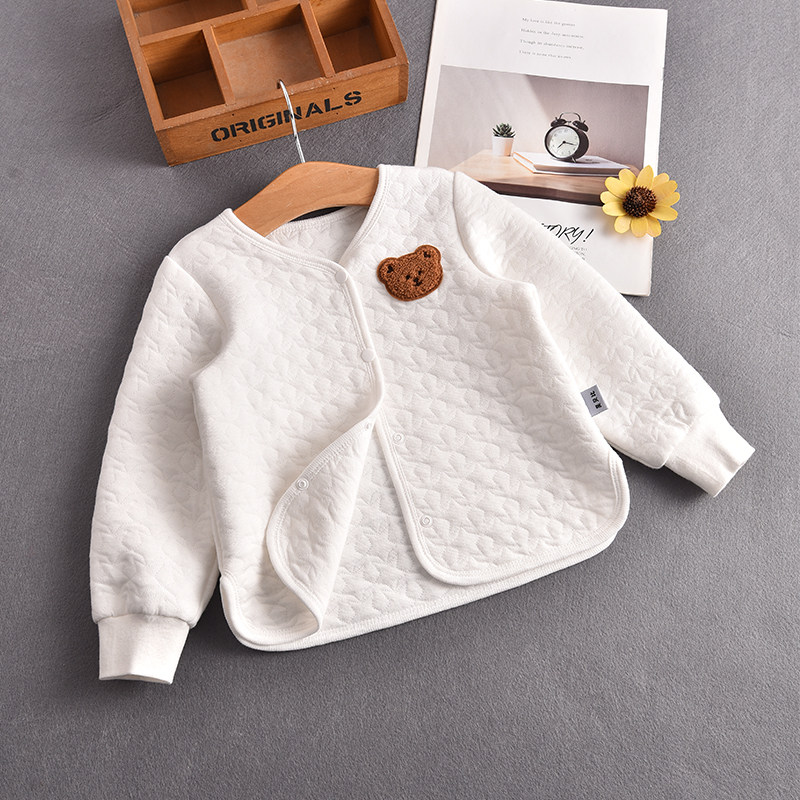 宝宝夹棉上衣婴儿保暖衣秋冬款男女儿童外套空气棉薄棉衣秋装外出,童装/婴儿装/亲子装,保暖上装,淘宝优惠券,粉丝福利购,淘宝优惠卷