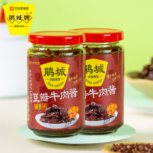 11.8元包邮 鹃城牌 牛肉酱 200g*2瓶