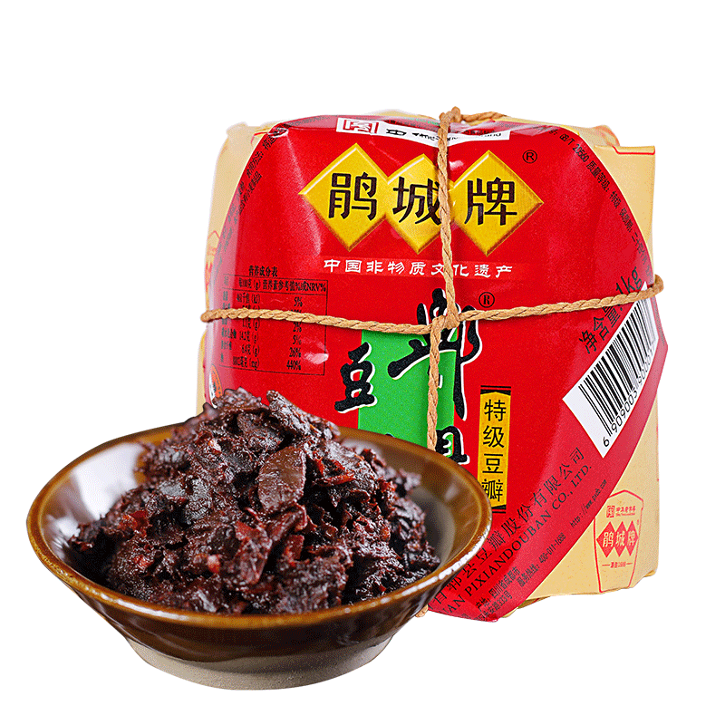 鹃城牌3年特级1000g老字号豆瓣酱