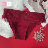 128元 5条 68内裤 全店任选 女性感睫毛蕾丝三角裤 7A抑菌纯棉裆