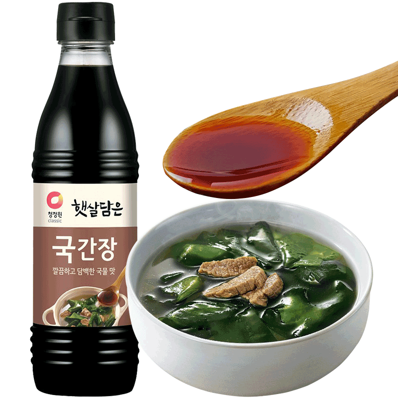 韩国进口清净园酿造酱油海带