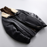 2025新款羽绒服毛领可脱卸休闲机车风冬装外套6016-9151P525，男装羽绒服，钱塘大厦6016
