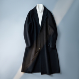 英伦风西装领大衣男羊毛秋冬毛呢外套深灰色6016-5889P355控699，男装西服套装，钱塘大厦6016