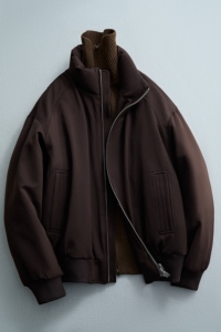 新款螺纹收腰短款夹克羽绒服男三色保暖冬装羽绒衣6016-25315P330图片