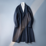 英伦风西装领大衣男羊毛秋冬毛呢外套深灰色6016-5889P355控699，男装西服套装，钱塘大厦6016