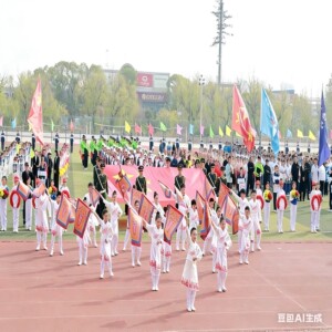 新款旗风少年舞台表演服中国风国学壮志少年行舞蹈演出服六一群舞